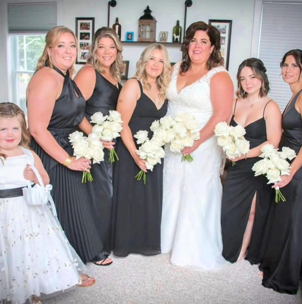 Weddings & Events Romantic wedding floral arrangement by Primrose Floristry